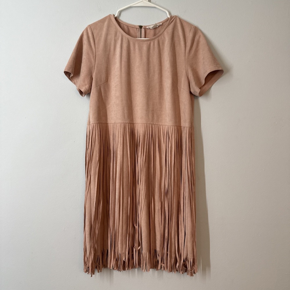 Women's Medium Tassel‎ Dress Boho Whimsigoth Festival Chic